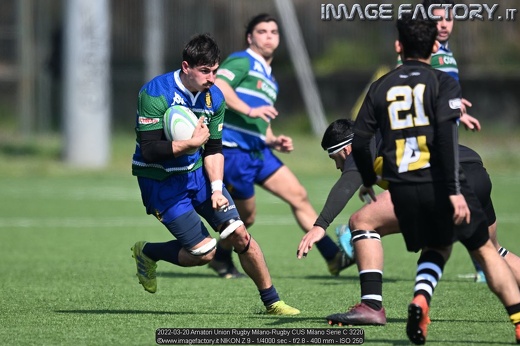 2022-03-20 Amatori Union Rugby Milano-Rugby CUS Milano Serie C 3220
